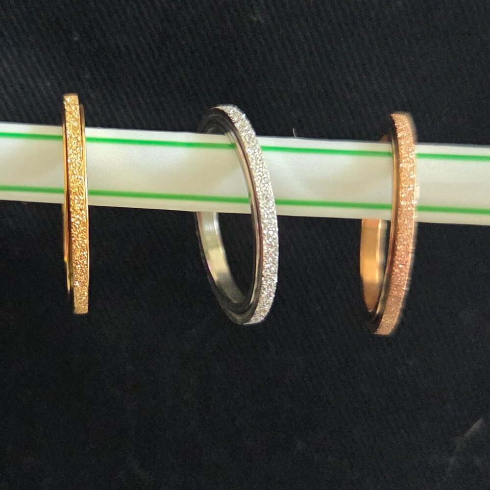 Spinner/Anxiety Rings Size 6 NWOT